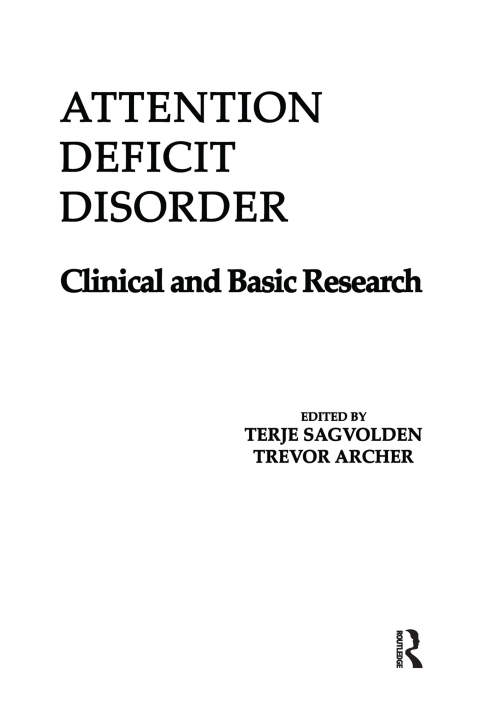 Cover image for book Attention Deficit Disorder