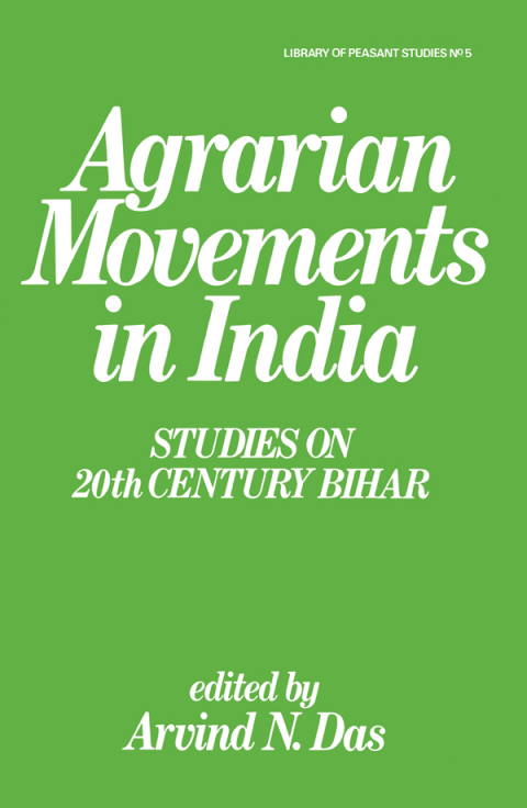 Cover image for book Agrarian Movements in India