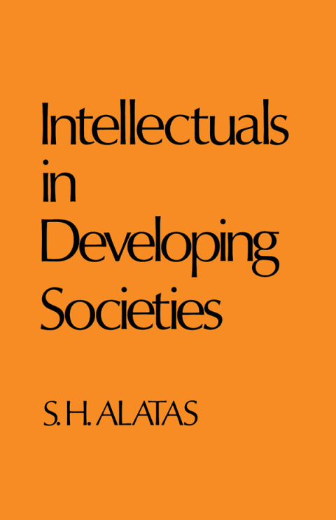 Cover image for book Intellectuals in Developing Societies