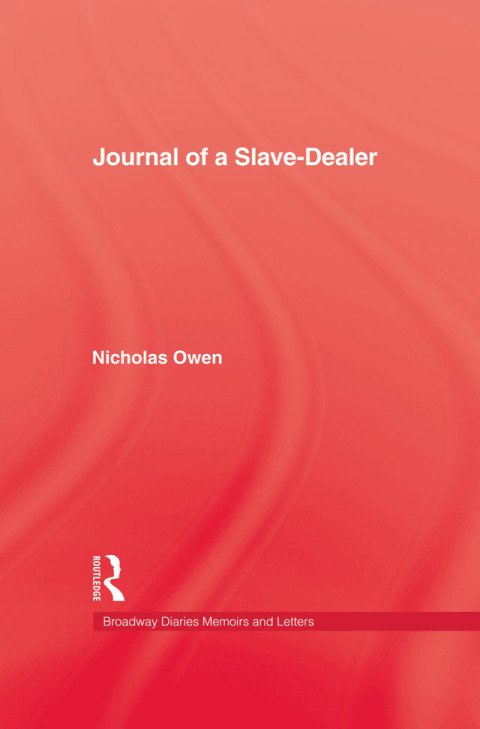 Cover image for book Journal Of A Slave-Dealer