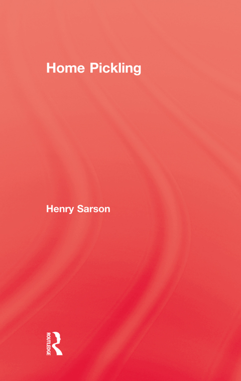 Cover image for book Home Pickling