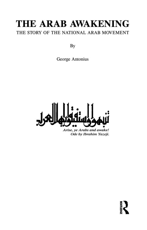 Cover image for book The Arab Awakening