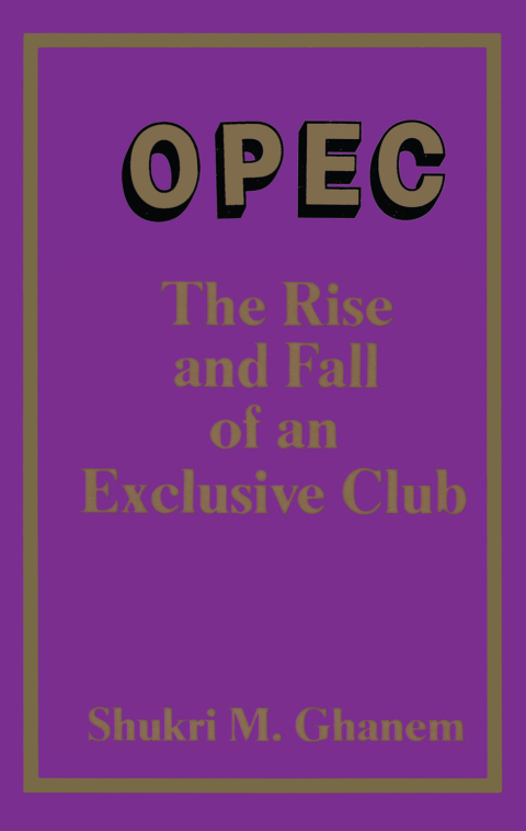 Cover image for book Opec