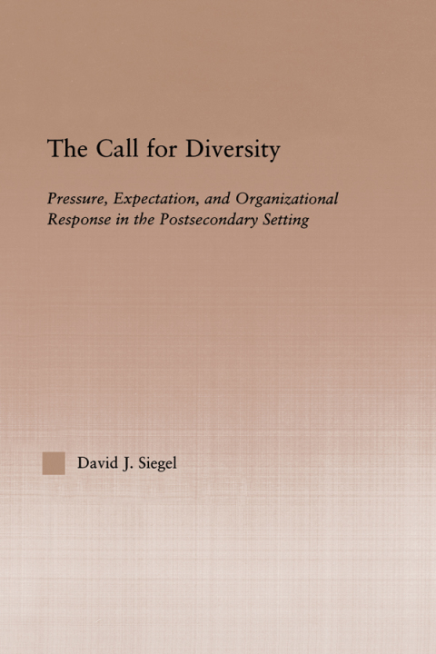 Cover image for book The Call For Diversity