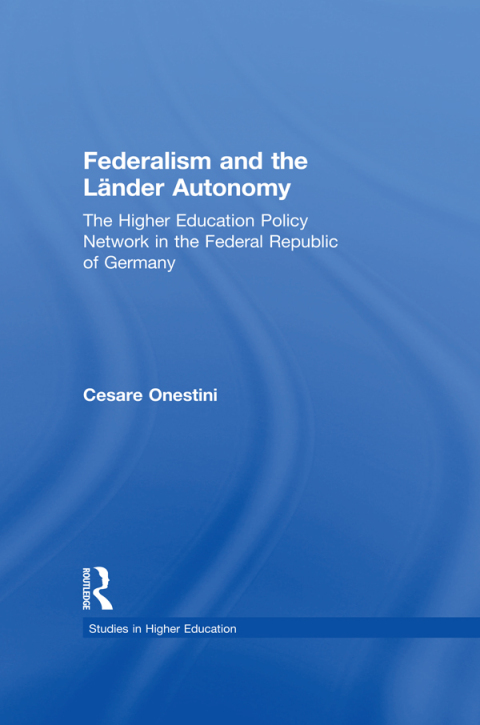 Cover image for book Federalism and the Lander Autonomy