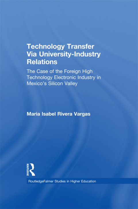 Cover image for book Technology Transfer Via University-Industry Relations