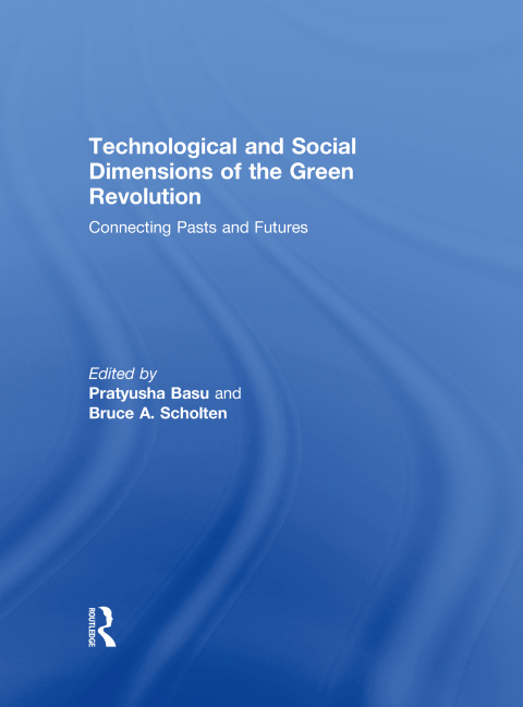 Cover image for book Technological and Social Dimensions of the Green Revolution