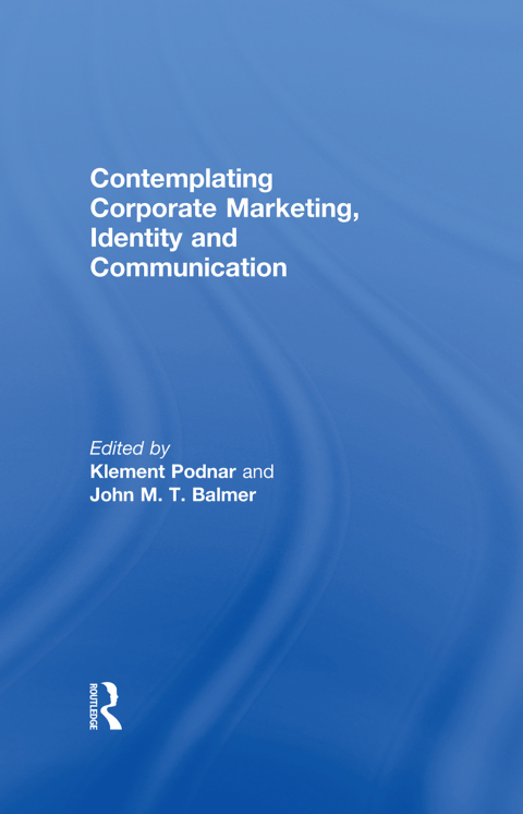 Cover image for book Contemplating Corporate Marketing, Identity and Communication