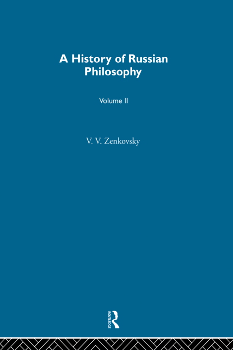 Cover image for book History Russian Philosophy V2