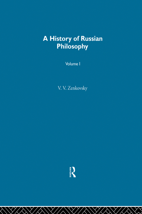 Cover image for book History Russian Philosophy V1