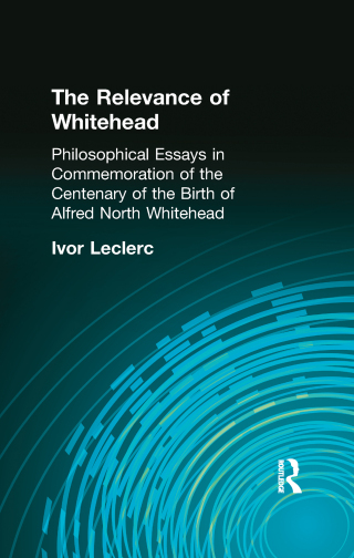 The Relevance of Whitehead