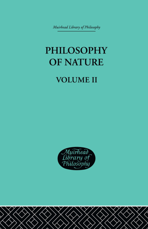 Cover image for book Hegel's Philosophy of Nature