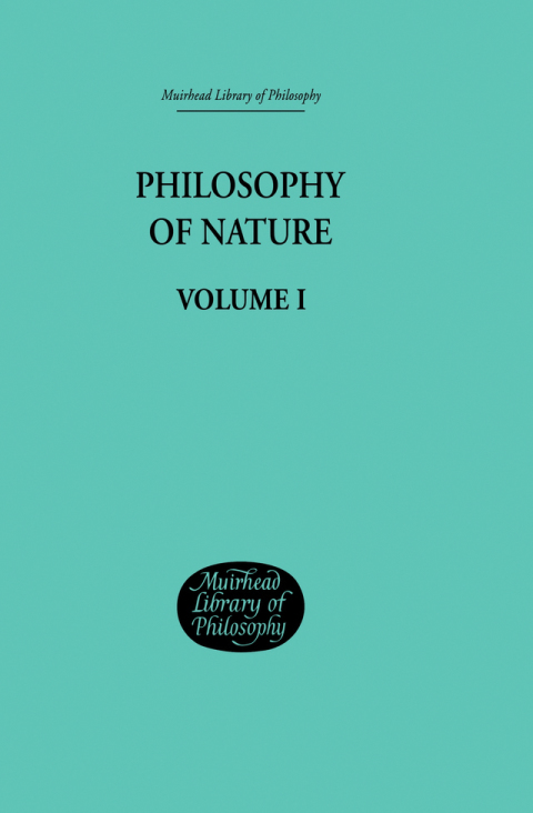 Cover image for book Hegel's Philosophy of Nature