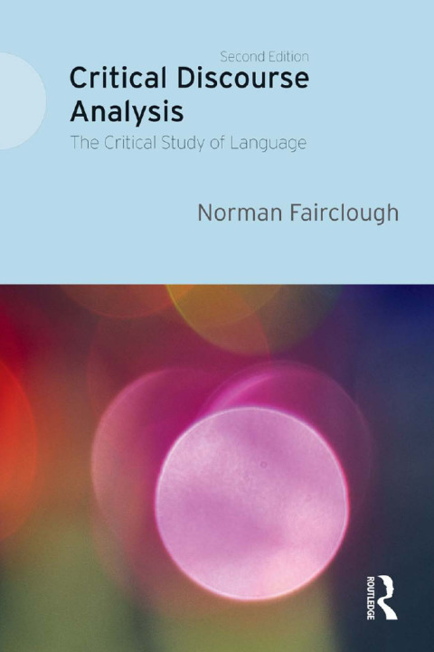 Cover image for book Critical Discourse Analysis