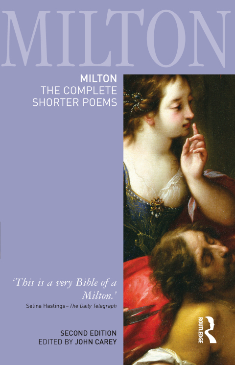 Cover image for book Milton: The Complete Shorter Poems