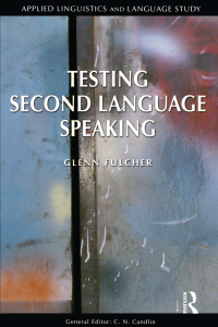 صورة الغلاف: Testing Second Language Speaking 1st edition 9780582472709