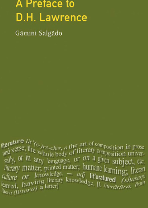 Cover image for book A Preface to Lawrence