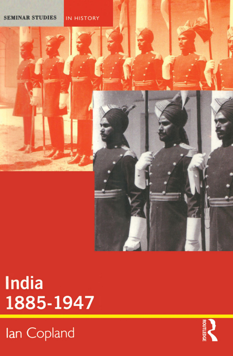 Cover image for book India 1885-1947