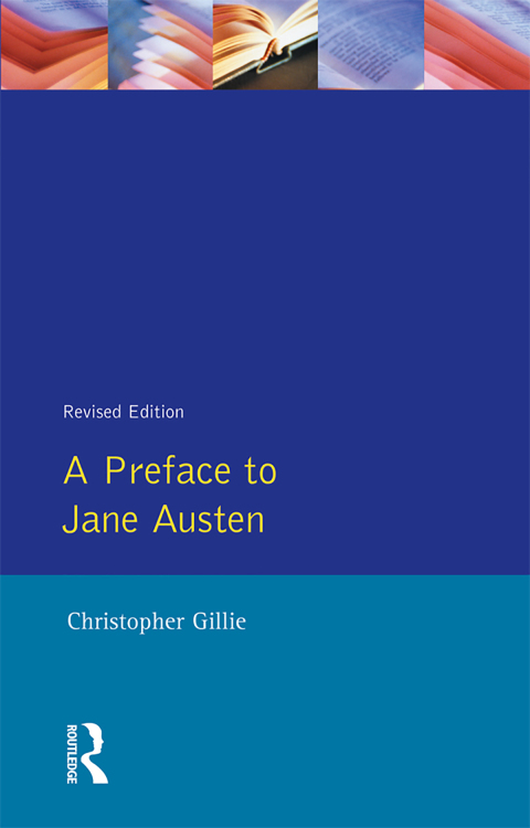 Cover image for book A Preface to Jane Austen