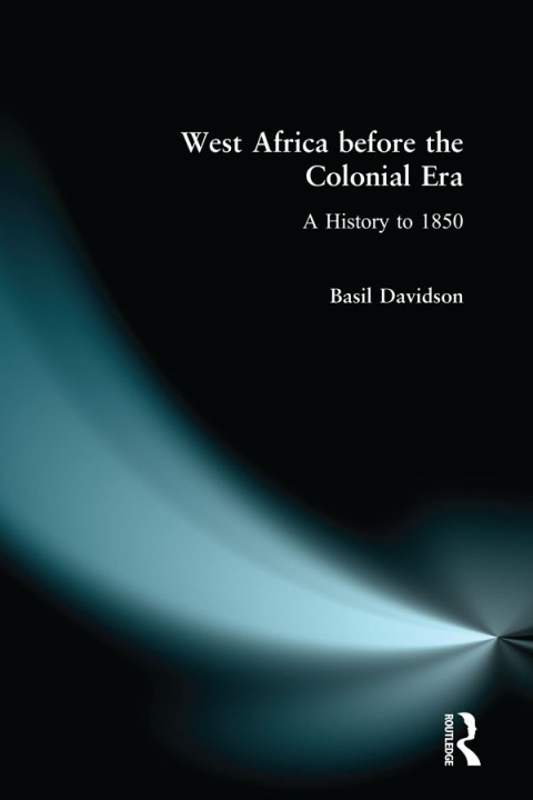 Cover image for book West Africa before the Colonial Era