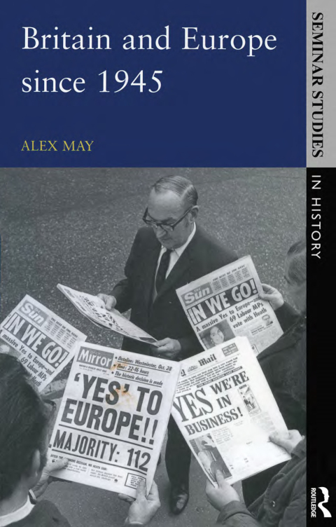 Cover image for book Britain and Europe since 1945