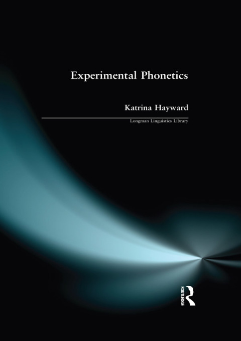 Cover image for book Experimental Phonetics