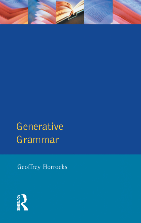 Cover image for book Generative Grammar