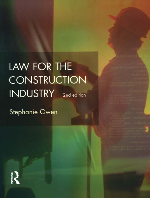 Cover image for book Law for the Construction Industry