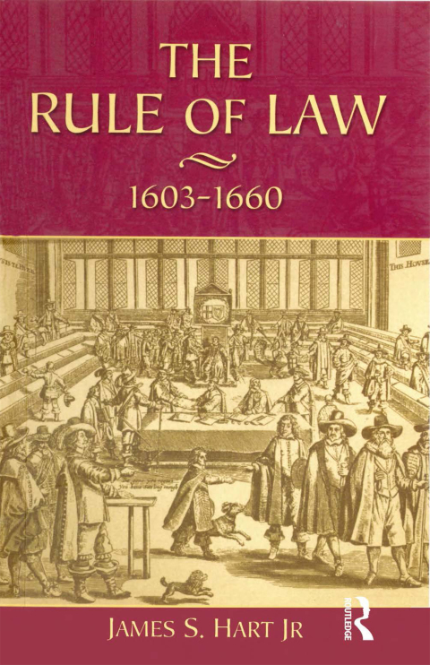 Cover image for book The Rule of Law, 1603-1660