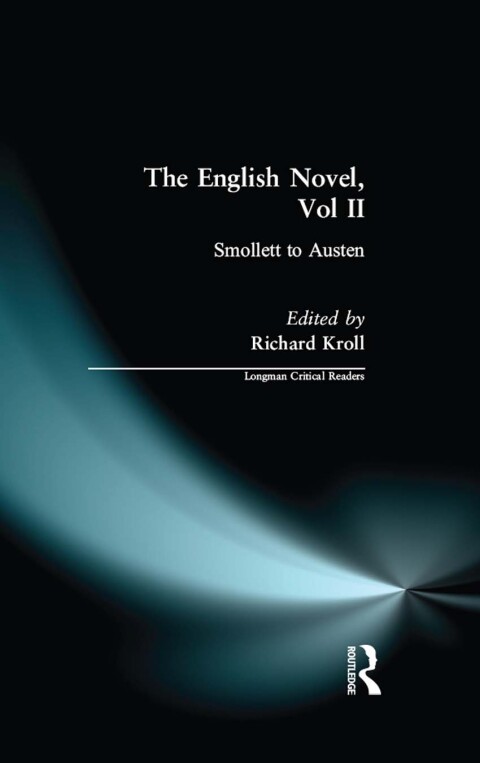 Cover image for book English Novel, Vol II, The