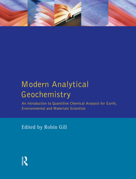 Cover image for book Modern Analytical Geochemistry