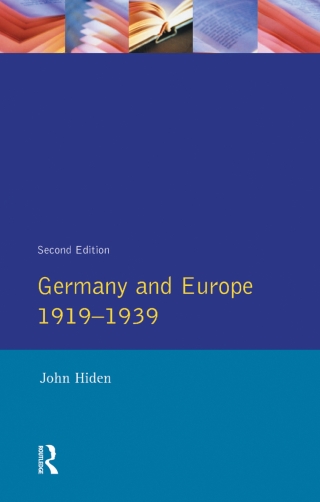 Germany and Europe 1919-1939