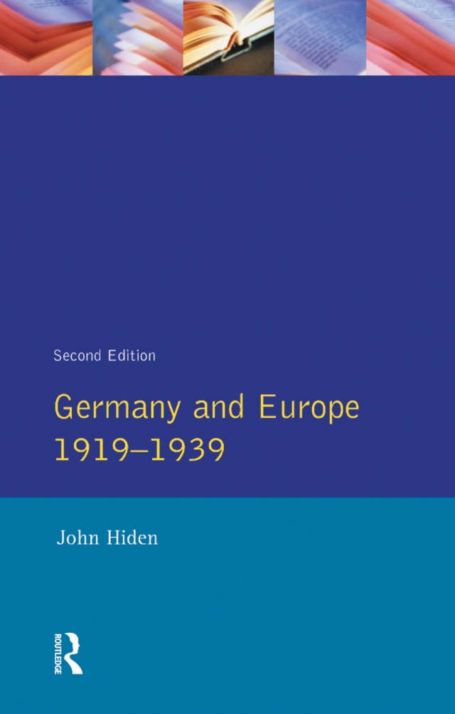 Germany and Europe 1919-1939