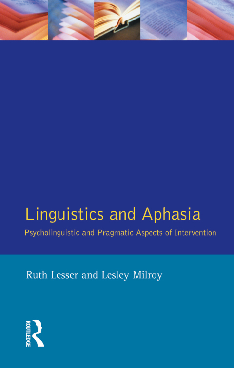 Cover image for book Linguistics and Aphasia