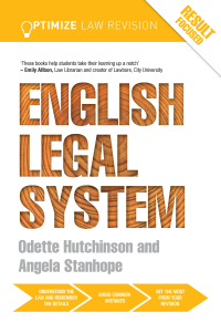 Cover image: Optimize English Legal System 1st edition 9780415702294