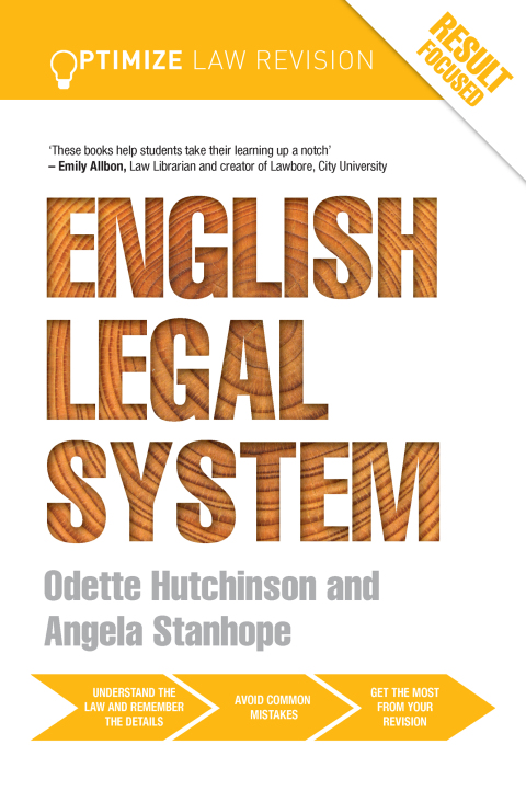 Cover image for book Optimize English Legal System