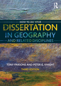 dissertation definition geography