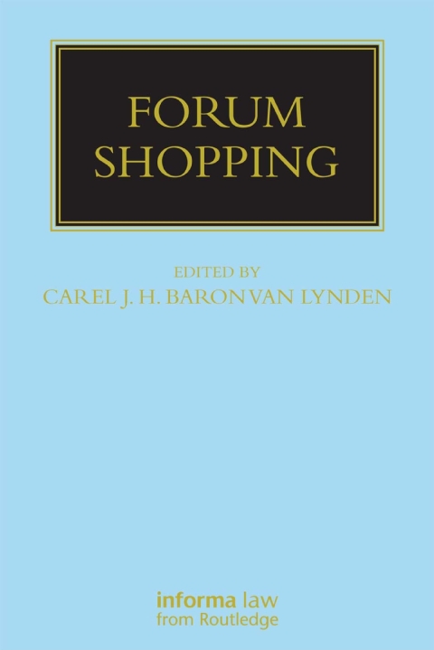 Cover image for book Forum Shopping