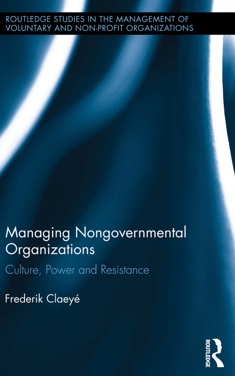 Cover image for book Managing Nongovernmental Organizations