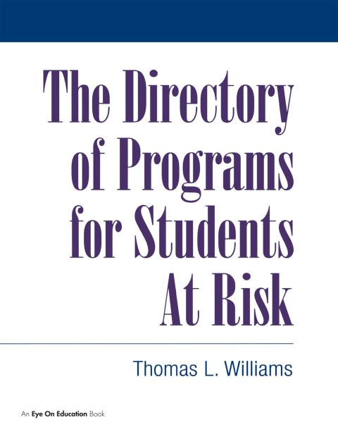 Cover image for book Directory of Programs for Students at Risk