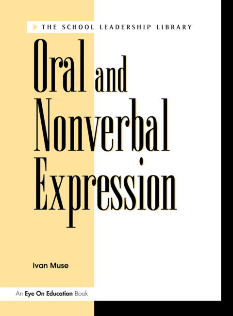 Cover image for book Oral and Nonverbal Expression