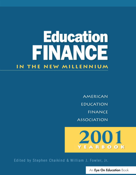Cover image for book Education Finance in the New Millenium