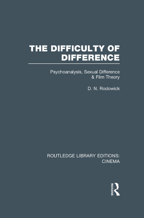 Cover image for book The Difficulty of Difference