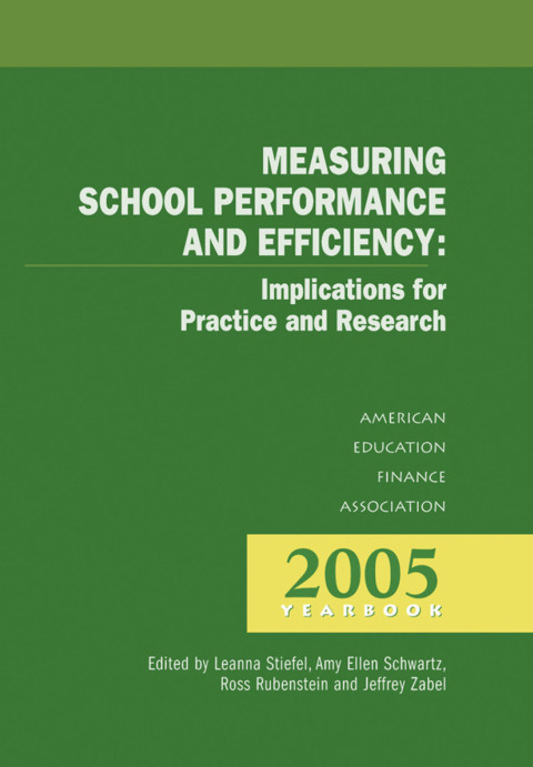 Cover image for book Measuring School Performance & Efficiency