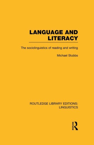 Language and Literacy (RLE Linguistics C: Applied Linguistics)