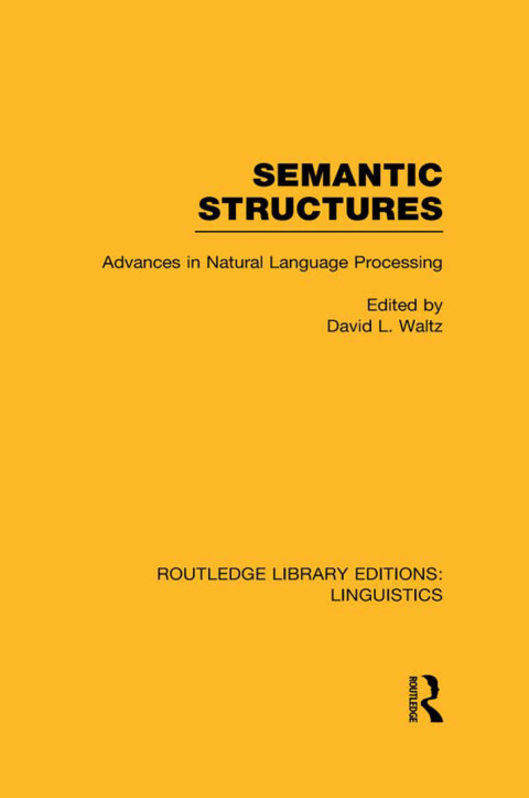 Cover image for book Semantic Structures (RLE Linguistics B: Grammar)