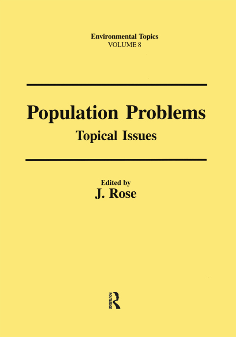 Cover image for book Population Problems