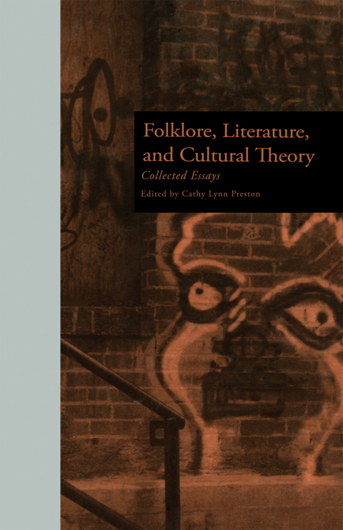 Cover image for book Folklore, Literature, and Cultural Theory