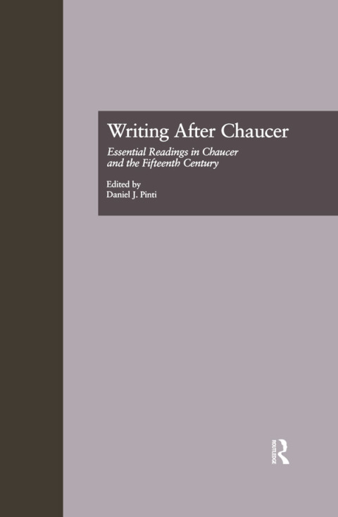 Cover image for book Writing After Chaucer