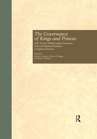 The Governance of Kings and Princes
